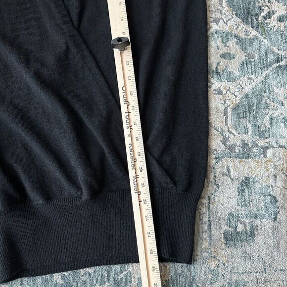 J McLaughlin Cashmere Sweater Top Womens Small Wrap V Neck Plunge‎ Pullover $348 - Picture 12 of 12